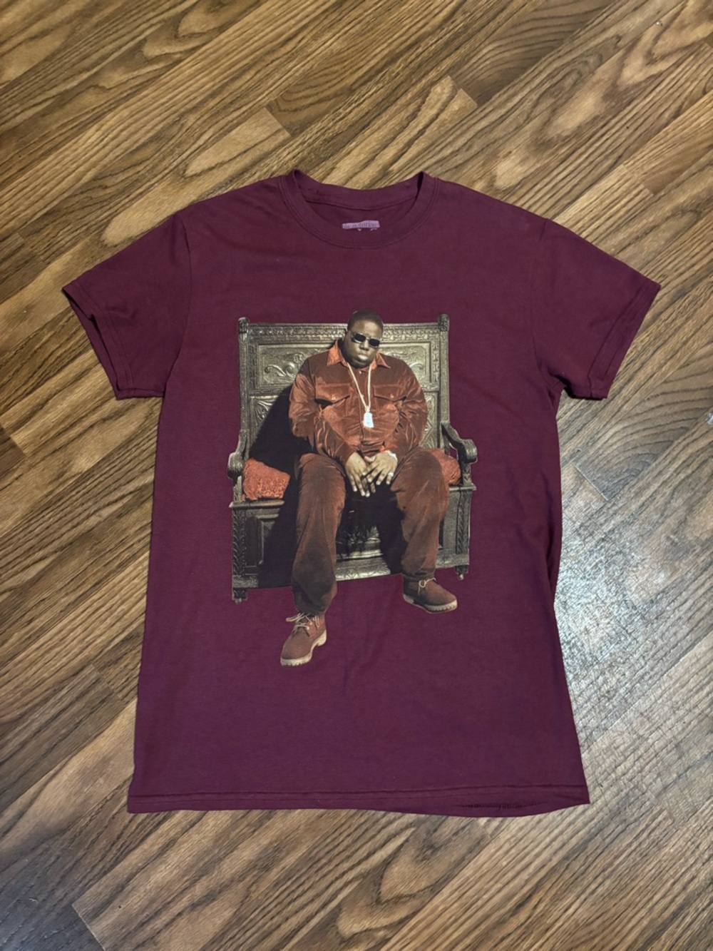 Notorious BIG Crown Throne Short Sleeve * Unisex Or Mens Small.